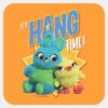 Toy Story 4 Bunny Ducky Its Hang Time Square Sticker