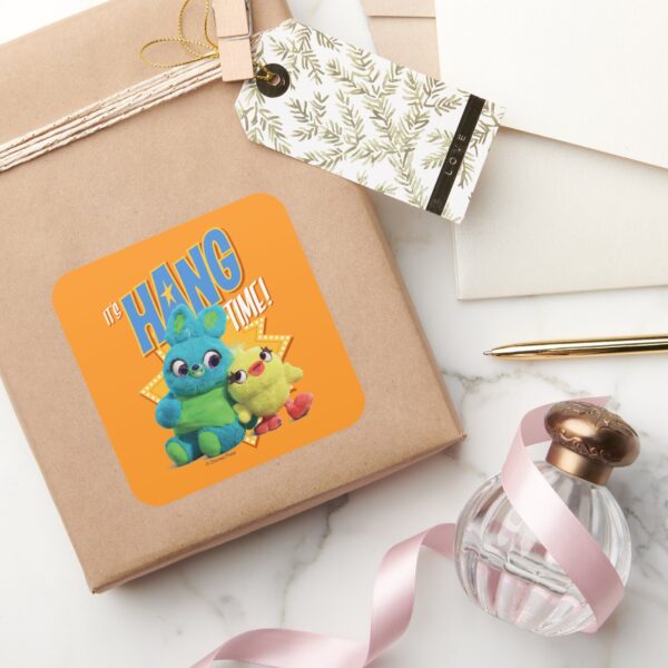Toy_Story_4___Bunny_&_Ducky__It's_Hang_Time__Square_Sticker_5 Toy Story 4 Bunny Ducky Its Hang Time Square Sticker