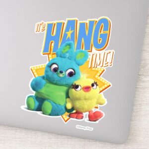 Toy Story 4 Bunny Ducky Its Hang Time Sticker
