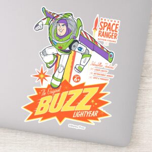 Toy Story 4 Buzz Lightyear Action Figure Ad Sticker