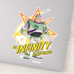 Toy Story 4 Buzz To Infinity Beyond Stars Sticker