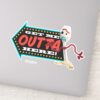 Toy Story 4 Forky Get Me Outta Here Sticker