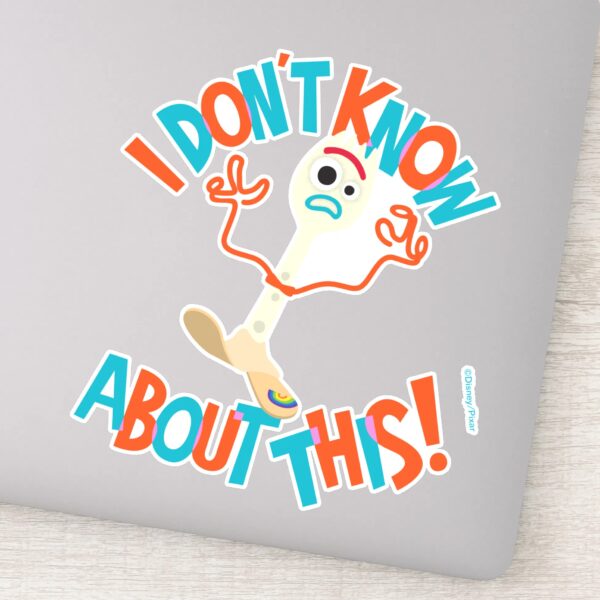 Toy_Story_4___Forky__I_Don't_Know_About_This!__Sticker_9 Toy Story 4 Forky I Dont Know About This Sticker