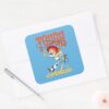 Toy Story 4 Jessie Tough Cookie Square Sticker