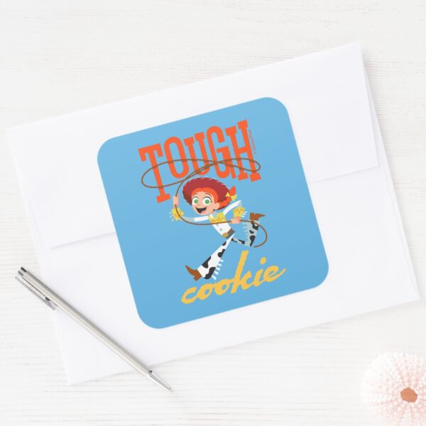Toy Story 4 Jessie Tough Cookie Square Sticker