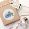 Toy Story 4 Rex Press For Dino Sounds Classic Round Sticker