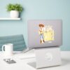 Toy Story 4 Woody Illustration Lets Ride Sticker