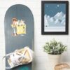 Toy Story 4 Woody Illustration Lets Ride Sticker
