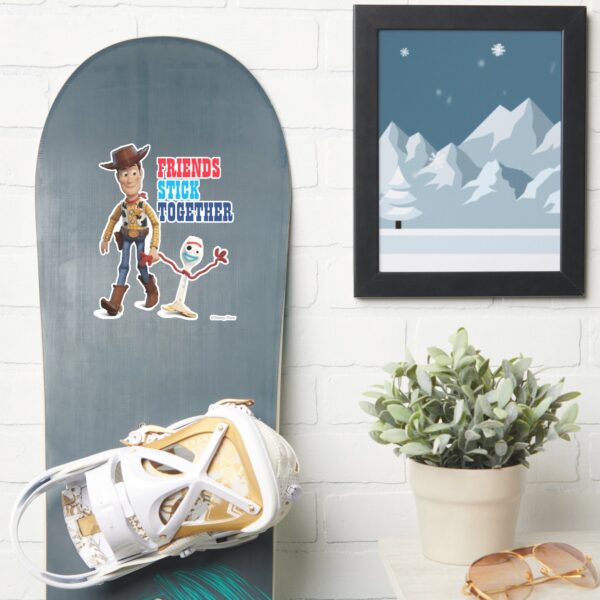 Toy_Story_4___Woody_&_Forky_Walking_Together_Sticker_7 Toy Story 4 Woody Forky Walking Together Sticker