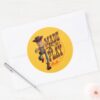 Toy Story 4 Woody Made To Play Classic Round Sticker