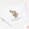 Toy Story Baby Woody 1st Birthday Thank You Square Sticker