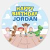 Toy_Story_Character_Birthday_Classic_Round_Sticker_3 Toy Story Character Birthday Classic Round Sticker