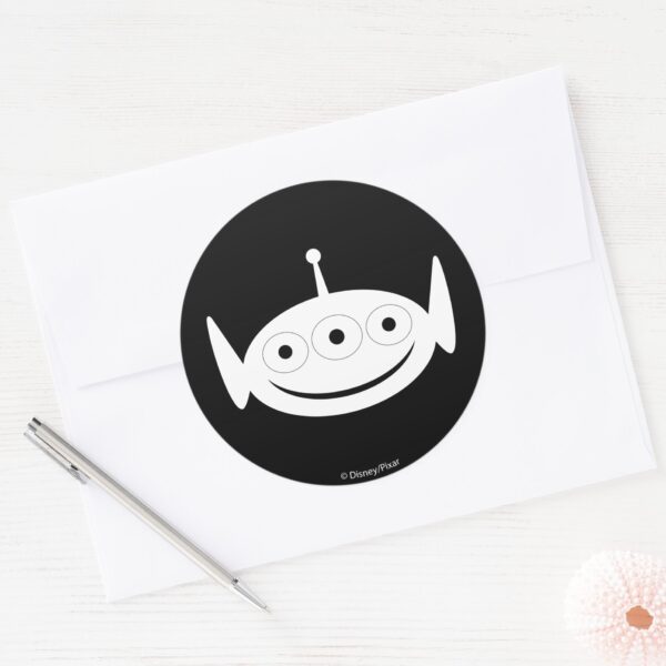 Toy_Story___Alien_Pattern_Classic_Round_Sticker_3 Toy Story Alien Pattern Classic Round Sticker