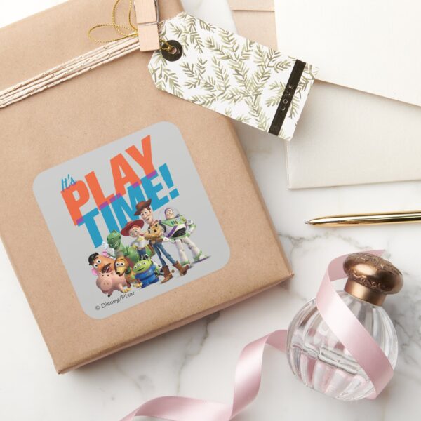 Toy_Story___It's_Play_Time_Square_Sticker_5 Toy Story Its Play Time Square Sticker