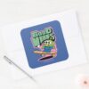 Toy Story Little Green Men Good Vibes Square Sticker