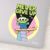 Toy Story Little Green Men Never Give Up Sticker
