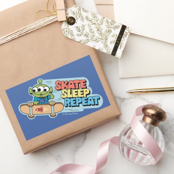 Toy_Story___Little_Green_Men_Skate_Sleep_Repeat_Rectangular_Sticker_5 Toy Story Little Green Men Skate Sleep Repeat Rectangular Sticker