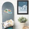 Toy Story Little Green Men Skate Sleep Repeat Sticker