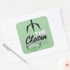 Toy Story The Chosen One Alien Claw Hand Square Sticker