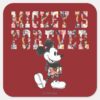 Trendy_Mickey___Forever_Square_Sticker_1 Trendy Mickey Forever Square Sticker