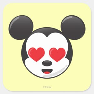 Trendy_Mickey___In_Love_Emoji_Square_Sticker_1 Trendy Mickey In Love Emoji Square Sticker