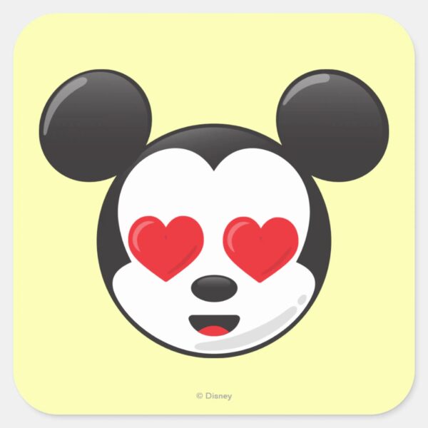 Trendy_Mickey___In_Love_Emoji_Square_Sticker_1 Trendy Mickey In Love Emoji Square Sticker