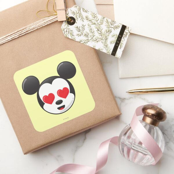 Trendy_Mickey___In_Love_Emoji_Square_Sticker_5 Trendy Mickey In Love Emoji Square Sticker