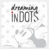 Trendy_Minnie___Dreaming_In_Dots_Square_Sticker_1 Trendy Minnie Dreaming In Dots Square Sticker