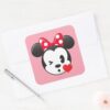 Trendy_Minnie___Flirty_Emoji_Square_Sticker_3 Trendy Minnie Flirty Emoji Square Sticker