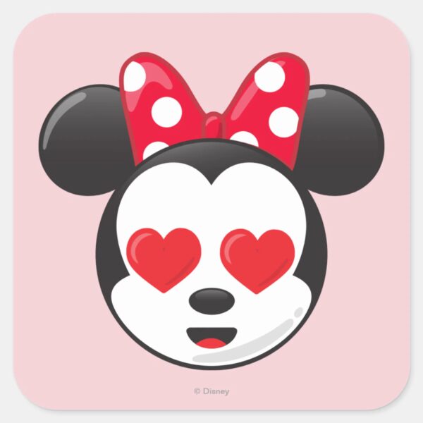 Trendy_Minnie___In_Love_Emoji_Square_Sticker_1 Trendy Minnie In Love Emoji Square Sticker