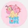 True_Love_Classic_Round_Sticker_1 True Love Classic Round Sticker