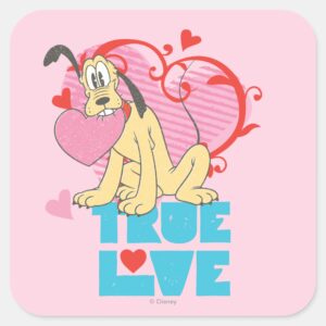 True Love Square Sticker