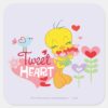 Tweet_Heart_Square_Sticker_1 Tweet Heart Square Sticker