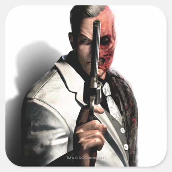 Two-Face_2_Square_Sticker_1 Two Face 2 Square Sticker