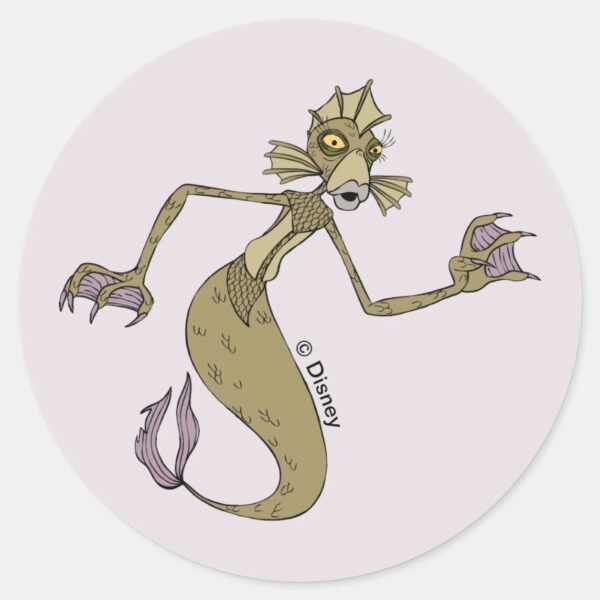 Undersea_Gal___Creature_From_Black_Lagoon_Classic_Round_Sticker_1 Undersea Gal Creature From Black Lagoon Classic Round Sticker