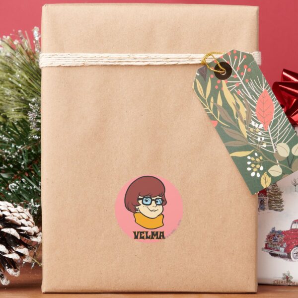 Velma_Name_Graphic_Classic_Round_Sticker_6 Velma Name Graphic Classic Round Sticker