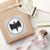 Vintage_Bat_Symbol_Square_Sticker_5 Vintage Bat Symbol Square Sticker