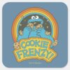 Vintage_Cookie_Monster___Cookie_Frenzy_Square_Sticker_1 Vintage Cookie Monster Cookie Frenzy Square Sticker