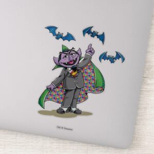 Vintage Count Von Count Sticker