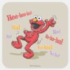 Vintage Elmo Hee Hee Square Sticker