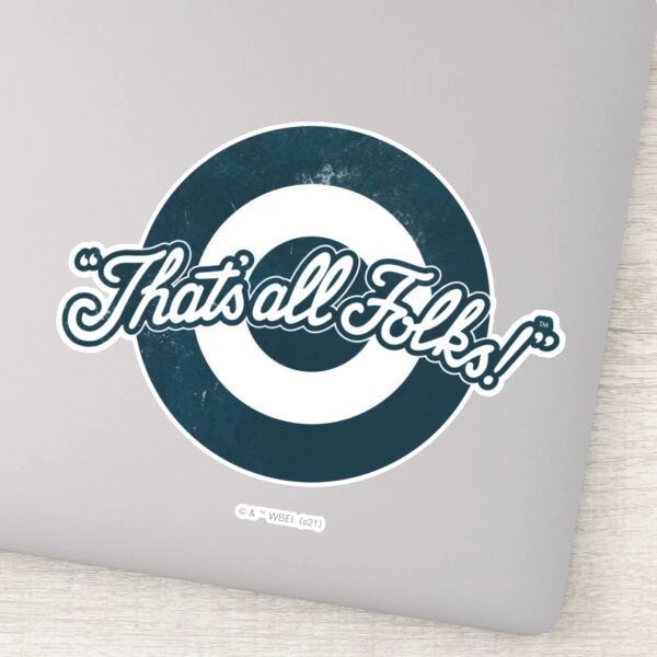 Vintage_LOONEY_TUNES™__THAT'S_ALL_FOLKS!™__Sticker_1 Vintage LOONEY TUNES™ THATS ALL FOLKS™ Sticker