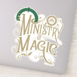Vintage MINISTRY OF MAGIC™ Graphic Sticker