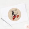 Vintage_Mickey_Mouse_Classic_Round_Sticker_3 Vintage Mickey Mouse Classic Round Sticker