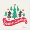 Vintage_Mickey_&_Minnie___Season's_Greetings_Square_Sticker_1 Vintage Mickey Minnie Seasons Greetings Square Sticker