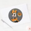 Vintage_Minnie_Mouse_Skeleton_Costume_Classic_Round_Sticker_3 Vintage Minnie Mouse Skeleton Costume Classic Round Sticker