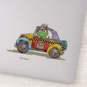 Vintage Oscars Taxi Service Sticker