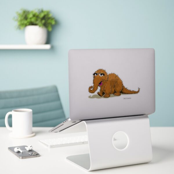 Vintage_Snuffleupagus_Sticker_3 Vintage Snuffleupagus Sticker