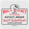 Vintage_Walt_Disney_Studios_Square_Sticker_1 Vintage Walt Disney Studios Square Sticker