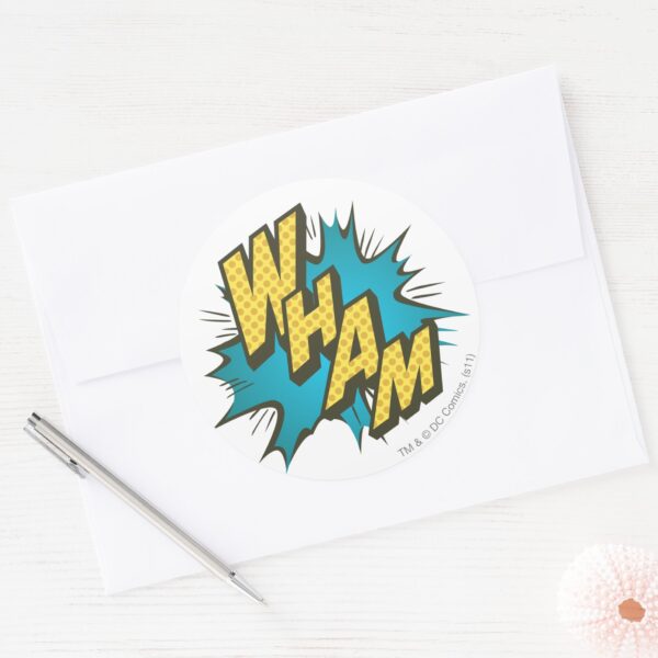 WHAM_2_CLASSIC_ROUND_STICKER_3 WHAM 2 CLASSIC ROUND STICKER