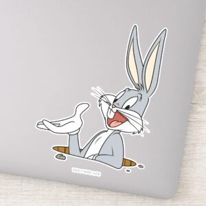 WHATS UP DOC ™ BUGS BUNNY™ Rabbit Hole Sticker
